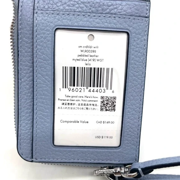 Kate Spade Leila Small Card Holder Wallet Wristlet - Picture 4 of 4